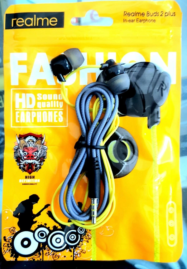 Realme Earphone  - Black 