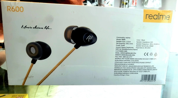 Realme Real Me Earphone  - Yellow