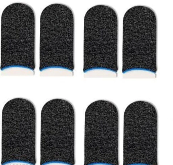 Pubg Anti Slip Thumbs Sleeve Trigger - Black