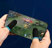 Pubg Anti Slip Thumbs Sleeve Trigger - Black