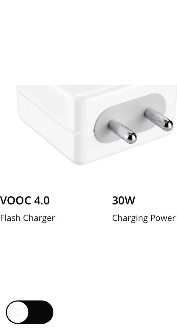 Vooc All Charger - white