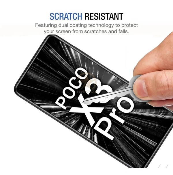 TAJ Poco X3 Pro Edge To Edge Glass Shield - Glass