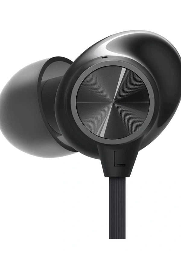 One Plus Oneplus Bullets Wireless Z Bass Edition Bluetooth in Ear Earphones with mic (Black) - Black