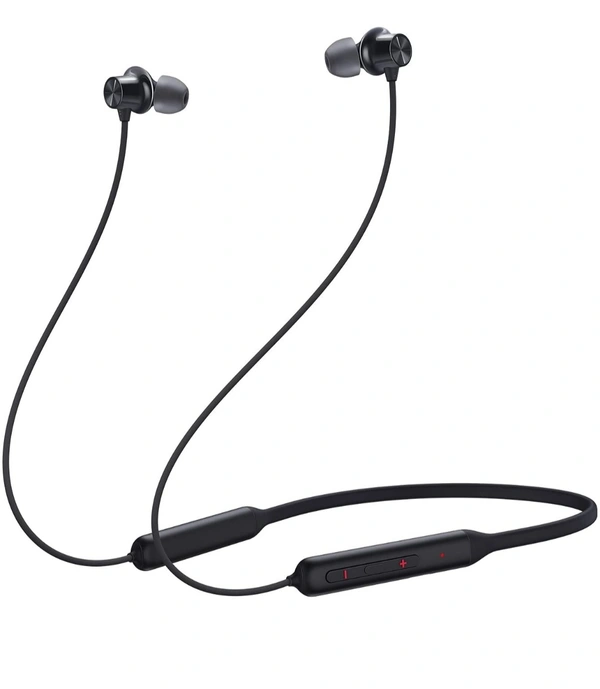 One Plus Oneplus Bullets Wireless Z Bass Edition Bluetooth in Ear Earphones with mic (Black) - Black