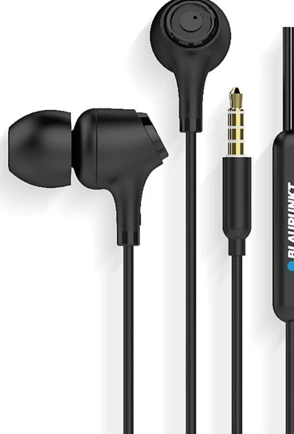 Black Wire Earphone - black, normal
