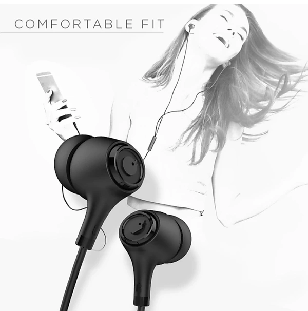 Black Wire Earphone - black, normal