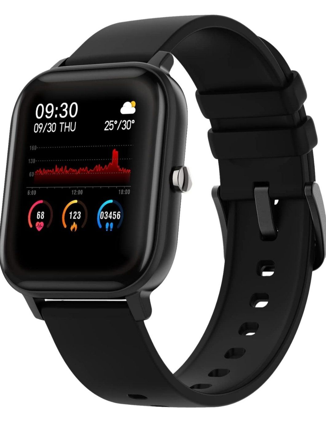 Fire-Boltt Phoenix Smart Watch with Bluetooth Calling 1.3″,120+ Sports  Modes, 240*240 PX High Res with SpO2, Heart Rate Monitoring & IP67 Rating -  ITPortal.co.in