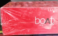 BoAt रण Earphone - Black & red