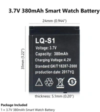Smart Watch Battery - Black