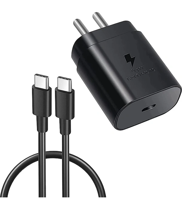 Samsung Type C To Type C Charger 100% OG - Black 