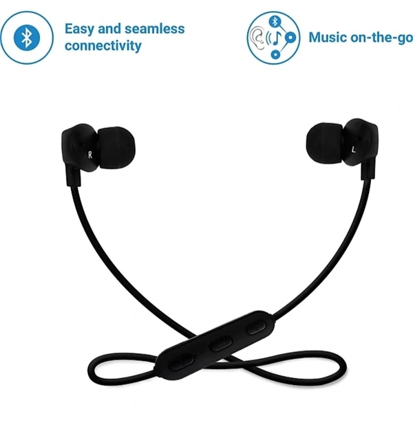 Wire Neckband - Black
