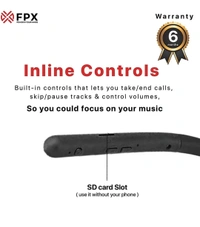 Signature Wireless Neck band - Black