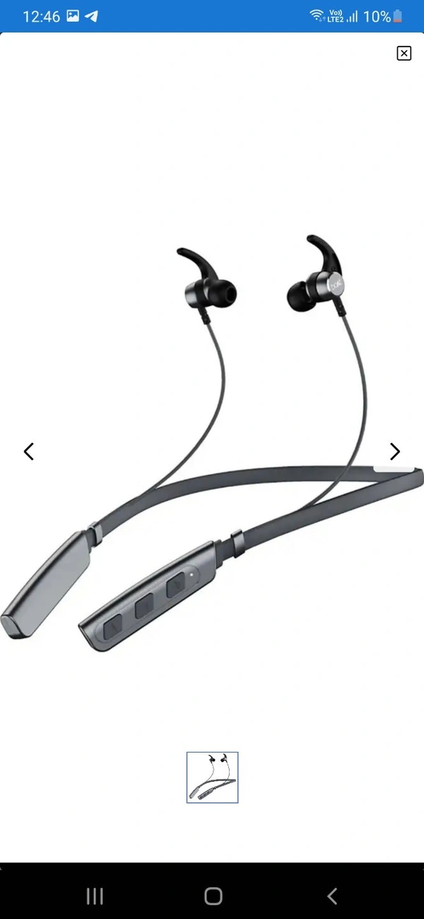 Bluetooth Headset Best Battery Backup - black, normal
