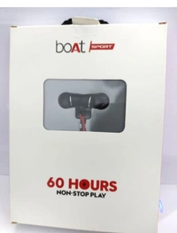 BoAt Stay Active Bluetooth Headset - Black And Red
