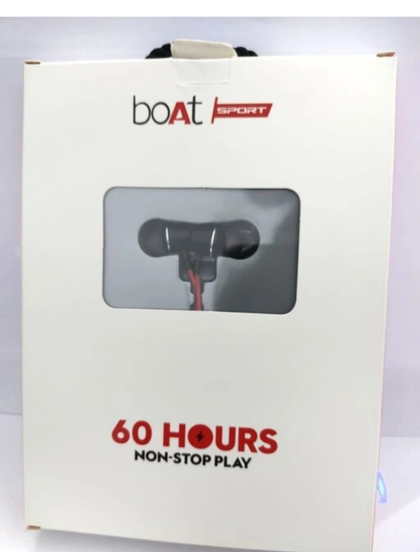BoAt Stay Active Bluetooth Headset - Black And Red