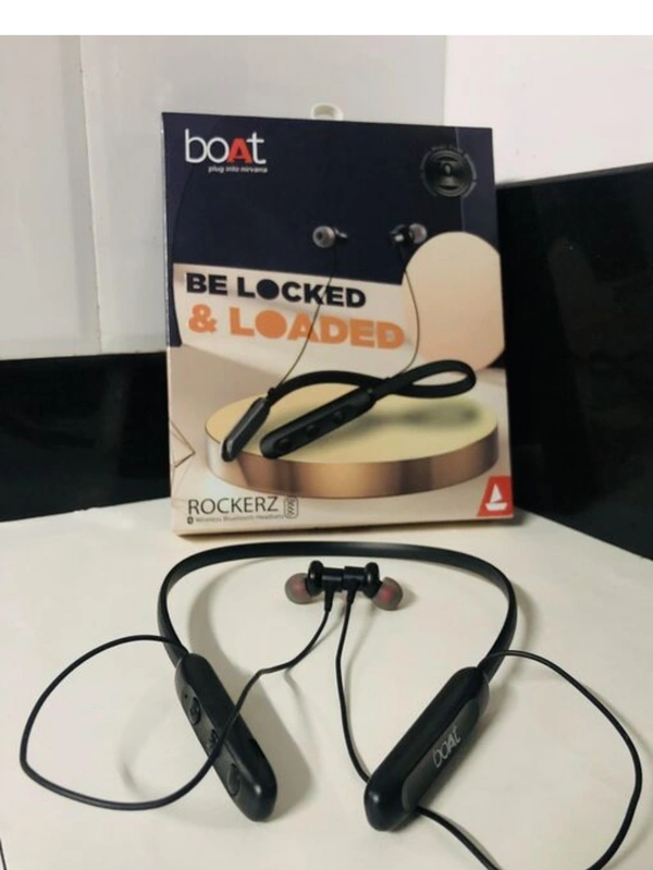 BoAt Wireless Headset Feel Music - Black