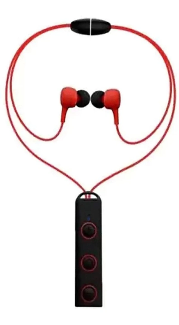 Vali Red Wireless  Headset  - Red Black