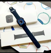 I Phone Logo Smart Watch ⌚  - Black 