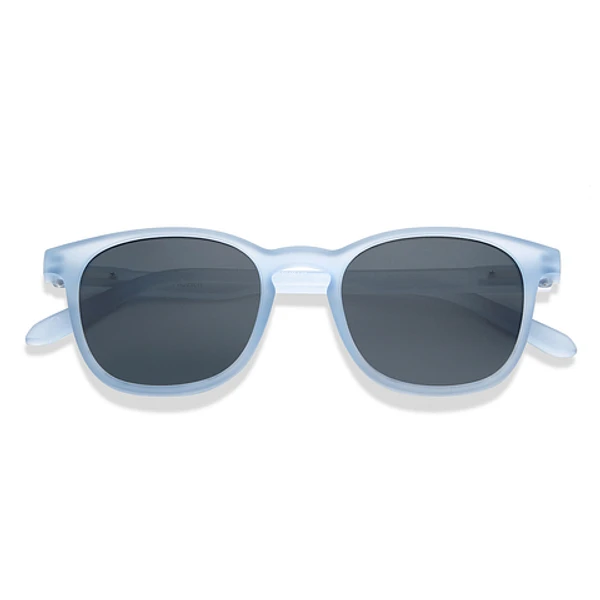 Sunglasses Hustler Light Blue Lenses Grey Tint