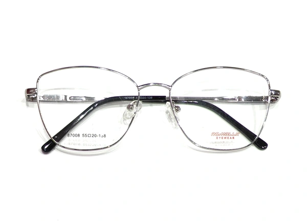 Romollo Cat Eye Metal Full Rim MDN-87008 - Silver