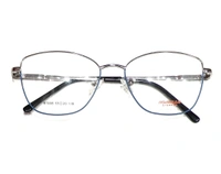 Romollo Cat Eye Metal Full Rim MDN-87008 - Silver/Blue