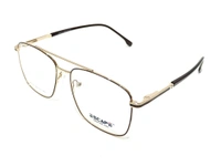 ESCAPE Squar Metal Full Rim-EP-516 - GOLDEN/BROWN