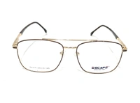 ESCAPE Squar Metal Full Rim-EP-516 - GOLDEN/BROWN