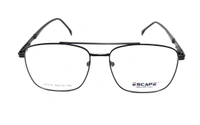 ESCAPE Squar Metal Full Rim-EP-516 - Black