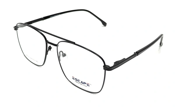 ESCAPE Squar Metal Full Rim-EP-516 - Black