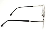 ESCAPE Squar Metal Full Rim-EP-516 - Silver/Black