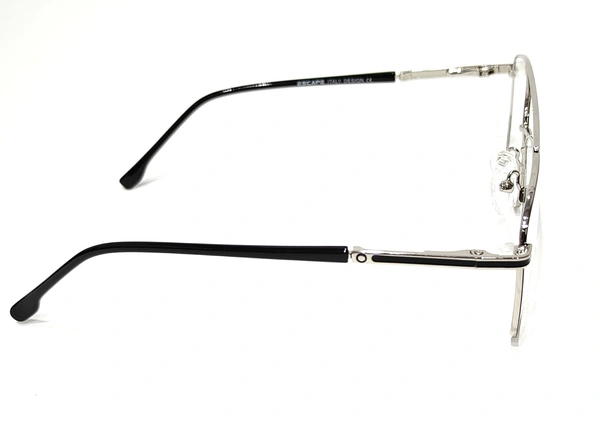 ESCAPE Squar Metal Full Rim-EP-516 - Silver/Black
