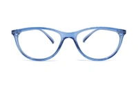 U Eyewear Cat Eye Full Rim Flexible Frame MDN-812 - BLUE TRANSPARENT