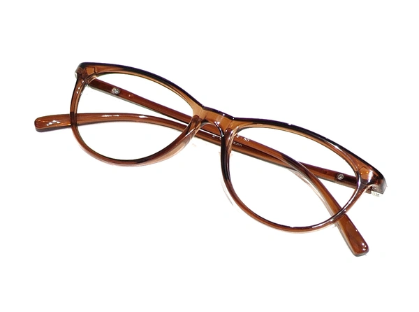 U Eyewear Cat Eye Full Rim Flexible Frame MDN-812 - Brown