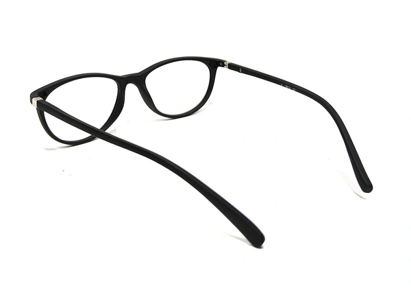 U Eyewear Cat Eye Full Rim Flexible Frame MDN-812 - MATTE BLACK