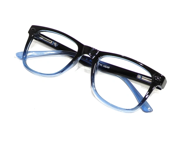 U Eyewear Full Rim Flexible Frame MDN-846 - BLUE/BLACK