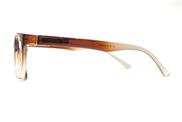 U Eyewear Full Rim Flexible Frame MDN-839 - BROWN