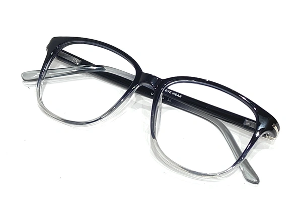 U Eyewear Full Rim Flexible Frame MDN-5006 - BLACK/GREY