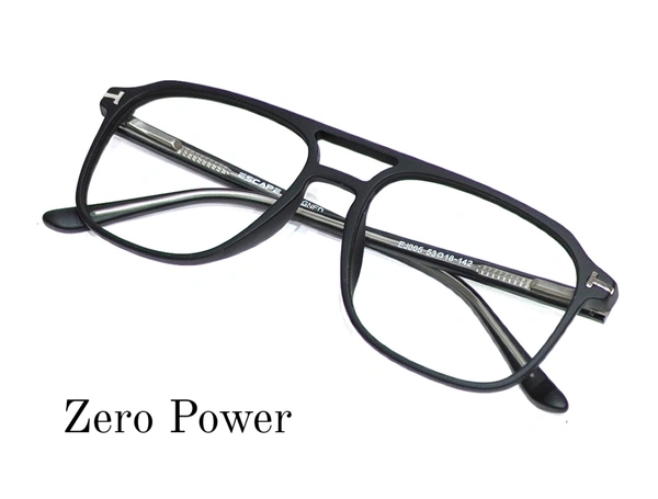 ZERO Power Computer Glasses Escape MDN-EJ005 - MATTE BLACK