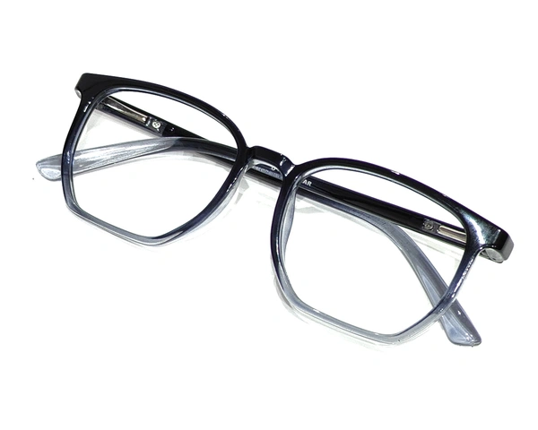 U Eyewear Full Rim Flexible Frame MDN-2012 - BLACK/GREY
