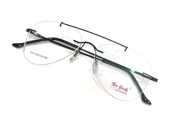 Tom Hardy Aviator Rimless MDN-3119 - Gray