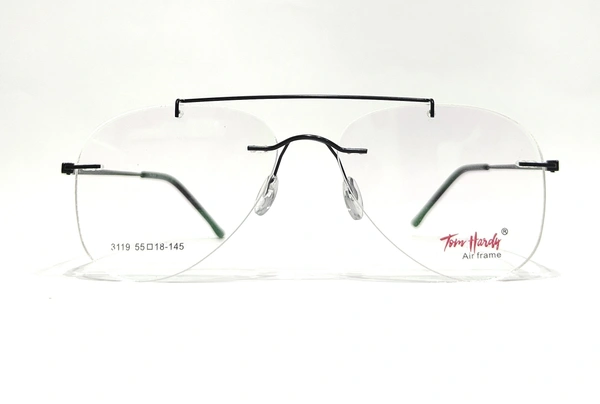 Tom Hardy Aviator Rimless MDN-3119 - Gray