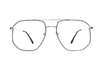 ESCAPE Squar Metal Full Rim-EP-906 - BLACK/GOLDEN
