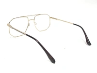 ESCAPE Squar Metal Full Rim-EP-906 - BLACK/GOLDEN