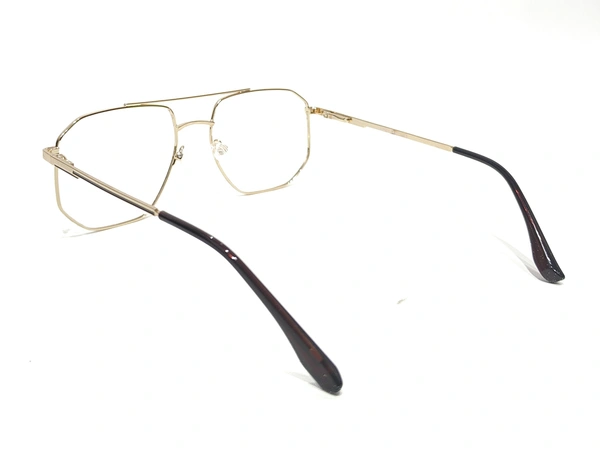 ESCAPE Squar Metal Full Rim-EP-906 - BLACK/GOLDEN