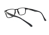 U Eyewear Full Rim Flexible Frame MDN-829 - SHINE BLACK