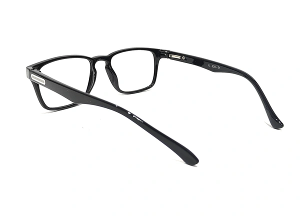 U Eyewear Full Rim Flexible Frame MDN-829 - SHINE BLACK