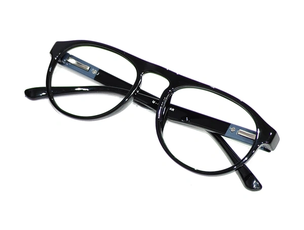 U Eyewear Full Rim Flexible Frame MDN-851 - SHINE BLACK