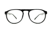 U Eyewear Full Rim Flexible Frame MDN-851 - SHINE BLACK
