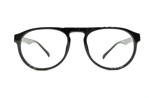 U Eyewear Full Rim Flexible Frame MDN-851 - SHINE BLACK