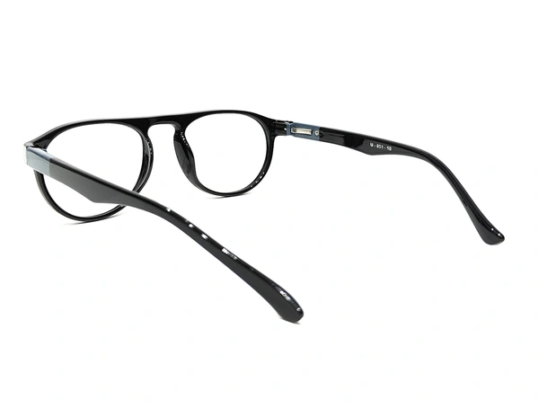 U Eyewear Full Rim Flexible Frame MDN-851 - SHINE BLACK
